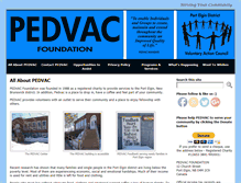Tablet Screenshot of pedvac.com